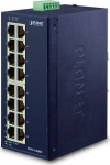 Planet IP30 Industrial 16-Port, 10/100TX Ethernet Switch