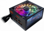 Power Supply INTER-TECH Argus RGB, 80PLUS Gold, 650W, Retail, 1x140 Fan, 1x20+4Pin, 4+4Pin, 2xPCI-e 6+2Pin, 3x4Pin (Molex), 6xSATA, 1xFDD, Cable management (Rev.2)