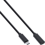 Kabel USB InLine USB-C - USB-C 2 m Czarny (35772)
