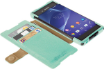 Kaitse&uuml;mbris kaanega Malm&ouml; FlipWallet, Sony Xperia Z3+ / Z3+ Dual, heleroheline, Krusell
