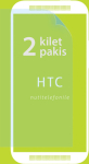 Ekraanikaitsekile HTC 10, komplektis 2tk, Valma