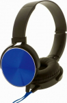 Rebeltec Montana Stereo Headphones Black and Blue