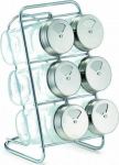 Zeller Zeller, Spice rack, 7-partial kit, glass / S / S