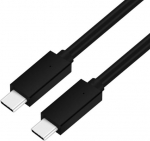 Platinet kaabel USB-C - USB-C 5A 100W 1m, must (PUCC5A1B)