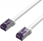 Shiverpeaks Patchkabel CAT 6A S/FTP flex. 500MHz 7.5m wei&szlig;