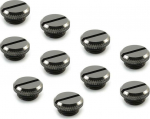 XSPC Verschlussstopfen V2 G1/4 Zoll AG - 10er Pack, schwarz chrome