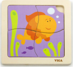 Viga 50144 Puzzle on the pad - fish