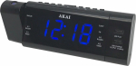 AKAI Radiobudzik ACR-3888 Czarny - Built-in radio FM | Alarm | Snooze function | Landing USB | Rzutnik