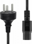 ProXtend Power Cord Denmark EDB to C15, 5M Black