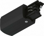 Paulmann ProRail3 end feed left Black 230V metal/plastic 3-phases