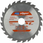 Norton Clipper NORTON CIRCULAR SAW 190mm x 30mm x 24z WOOD I COMPOSITES ATB (2.8 / 1.8) N70184608052
