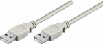 Kabel USB Neutralle USB-A - USB-A 1.8 m Szary