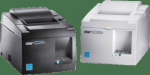 Star Micronics Star TSP143IIIBI2 WT, BT, 8 dots/mm (203 dpi), cutter, white - receipt printer, direct thermal (two-colour), 8 dots/mm (203 dpi), variable paper width (58/80 mm), print width (max.): 72 mm, speed (max.): 250 mm/s, Bluetooth, cutter, St ...