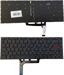 Keyboard MSI GF63 with red backlit (US)