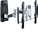 StarTech.com Schwenkbare TV Wandhalterung, Corner VESA TV swivel arm - Befestigungskit (Wandmontage, 2 vertical support brackets)