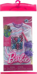 Mattel Barbie: Fashion Pack - Color Striped Dress With Stamp (HRH38)