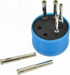 AWTools drill AWTOOLS CROWN SET DO GRESU set.6szt. (2x6mm, 8, 10mm) DO WORK NA DRY/WET