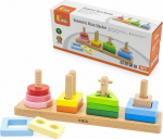 Viga Toys Wooden Geometric Sorter Maze