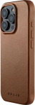 Kaitse&uuml;mbris Apple iPhone 16 Pro, pruun, MagSafe, naturaalsest nahast, Mujjo