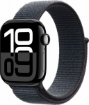 Apple Watch 10 42mm GPS+4G Alu Sport Loop Jet Black/Ink