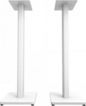 ?KAU KANTO AUDIO 34" UNIVERSAL BOOKSHELF SPEAKER FLOOR STAND - WHITE (PAIR)