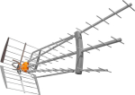 Televes DAT HD BOSS 790 - effective 75-elemental UHF-outdoor antenna LTE 700-with a filter