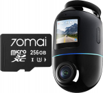 DVR 70mai X800 Dash Cam 4K Omni black + microSD 70mai 256GB