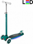 NILS Fun scooter Illuminated children's scooter led Nils Fun HLB1310 green