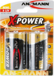 1x2 Ansmann Alkaline Mono D LR 20 X-Power