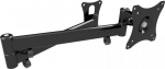 Edbak GD18 Wall mount with a swivel arm for monitors 10 - 29 cali VESA 75x75 - 100x100 10 kg