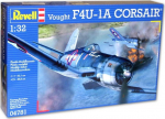 Revell Model plastic Vought Airplane F4 U-1A Corsair