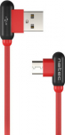 Natec Genesis Natec Prati, Angled USB Type C to Type A Cable 1m, Red | Natec | Angled USB Type C to USB Type A | Prati | USB Type C | USB Type-A