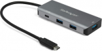 StarTech.com 4-PORT USB-C HUB WITH PD, 10GBPS - 3X USB-A/1X USB-C