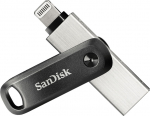 SanDisk iXpand Go 64GB USB 3.0 / Apple Lightning USB stick Sort Silver