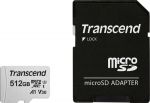 Transcend microSDXC 300S-A 512GB Class 10 UHS-I U3 V30 A1
