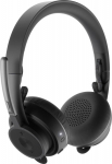 Logitech Headset Zone Wireless (UC version) ANC 2.0 USB BT graphite USB-A-Receiver, USB-C-Adapter, Bluetooth 5.0