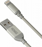 Cable USB Yenkee USB-A - Lightning 1 m Silver (30015969)