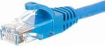 NetRack patchcord RJ45, Flooded shell, kat. 6 UTP, 3m niebieski (BZPAT36B)