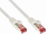 InLine Patchcord S/FTP, PiMF, Cat.6, 250MHz, Halogen free, white, 0.3m (76933W)
