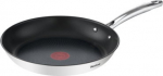 TEFAL Pan | G7320434 Duetto+ | Frying | Diameter 24 cm | Suitable for induction hob | Fixed handle | Black/Silver