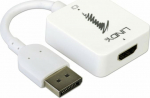 Lindy HDMI to DisplayPort 4K Adapter