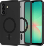 Kaitse&uuml;mbris Magmat MagSafe, Samsung Galaxy A26 5G, matt l&auml;bipaistev musta &auml;&auml;rega, Tech-Protect