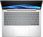 HP EliteBook 6 G1i Notebook AI - 177 graders hinge construction - Intel Core Ultra 5 - 225U / upp till 4.8 GHz - Win 11 Pro - Intel Graphics - 16 GB RAM - 512 GB SSD NVMe - 13" IPS 1920 x 1200 - Gigabit Ethernet - Wi-Fi 7, Bluetooth - silveraluminum -