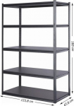 STABILUS STORAGE SHELF 183X123X47CM 360KG