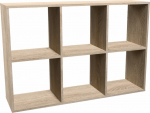 Topeshop MALAX 2X3 SONOMA living room bookcase