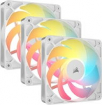 CORSAIR RS120-R ARGB 120mm Fan Triple Pack, WHT
