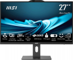 MSI AIO PRO AP272P 14M-886XEU i7-14700 27" IPS LED FHD Non-Touch Anti-Glare 16GB SSD 1TB M.2 AX211 WiFi 6E No OS Black