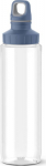Emsa Drink2Go Eco Water Bottle Tritan 0.7 L transparent/blue