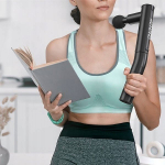 Massager Renpho Extend Massage Gun C004 czarny black PEU-R-C004-BK PEURC004BK (PEU-R-C004-BK)