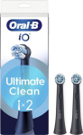 Oral-B iO Ultimate Clean Black - replacement brushes, black, 2 pcs